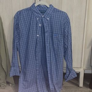 Coastal cotton size large navy blue